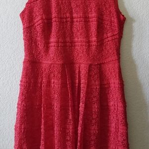 Enfocus Petite lace red dress 10P